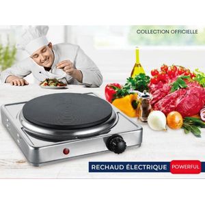 TATCH Réchaud électrique 1000W INOX
