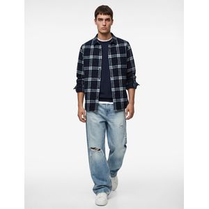 Koton Chemises  Carreaux De La Marine Pour Hommes