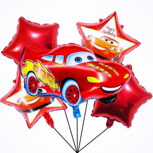 Pack MCQUEEN de 5 Ballons Trés Bonne Qualité