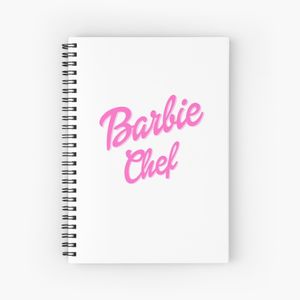 barbie chef Spiral Notebook - Bloc note