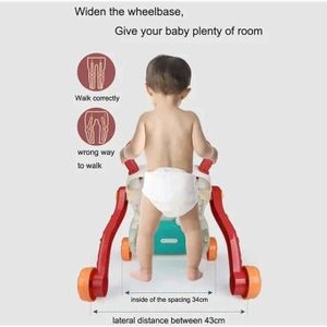 مشاية متعددة الوظائف للتعلم: لعبة آمنة وممتعة للأطفال الرضع