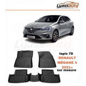 Tapis de Sol 7D Sur Mesure pour RENAULT MEGANE 4 2021+