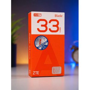 ZTE  Blade 33 Core – 4GB RAM, 32GB Stockage, Double SIM BLEU .