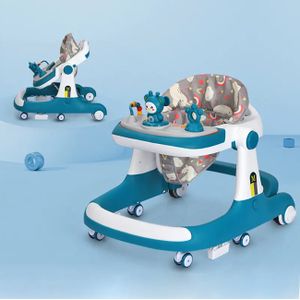 Youpala Trotteur bébé 2en1 Pliable et confortable Bordeaux