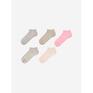 Lc Waikiki Chaussettes d'entraînement Unies pour Femmes Lot de 5 pièces