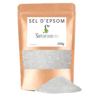 Sel d'Epsom , sulfate de Magnésium Boutique Nature ®