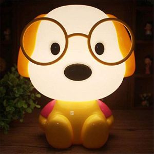 Lampe de Table LED pour Enfants en forme D'Ours De Dessin Animé,Compagnon Lumineux pour Enfants