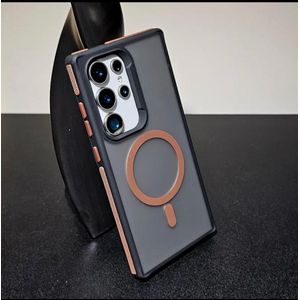 Case Coque de Protection Magnétique Semi-Transparente – Résistante aux Chocs pour Samsung Galaxy s25 ultra 