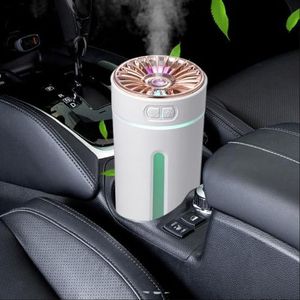 1 humidificateur 300 ml, humidificateur pour mini voiture, diffuseur d' arômes, lumière d'ambiance colorée, maison