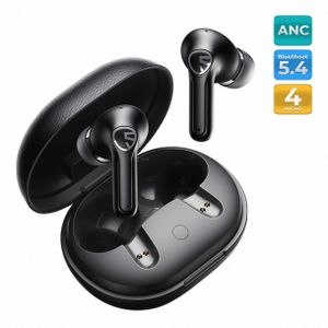 Soundpeats Écouteurs sans fil T3 Pro, avec Bluetooth 5.4-/28 H de lecture, suppression du bruit des appels, étancheité IPX4