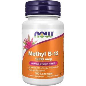Now Foods Methyl B - 12 12 12 12 12 12 12 12 (Methylcobalamin) 1 1 1 1 - 000 000 000 000 mcg