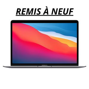 Apple MacBook Air M1 13-inch (2020) – 16 Go RAM – 1 To SSD – Gris Sidéral - Remis à Neuf 