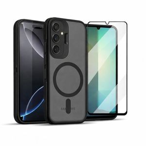 Coque Mate MagSafe pour Samsung Galaxy A15 5G avec Verre Trempé – Protection Complète