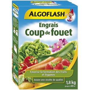 Algoflash Engrais Plantes Vertes, Bouchon Doseur Inclus, 750 ml, ALIPAV750N