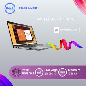 DELL Ordinateur portable Latitude 5450 (Intel® Core™ Ultra 5 135U/16Go/256Go SSD/14'') - REMIS À NEUF