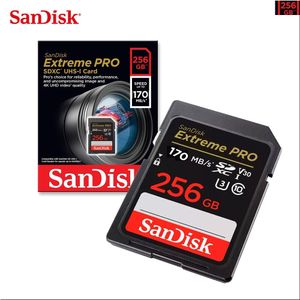 Sandisk Nouvelle Carte memoire Sdxc Extreme Pro 256 Gb jusqu'à 170