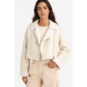 Defacto Veste doublée en fausse fourrure Coupe régulière