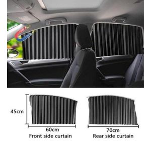 Rideaux Magnétiques Voiture 4P Pare-Soleil Anti-UV & Chaleur, Protection Intimité, Isolation Thermique Fenêtres Auto