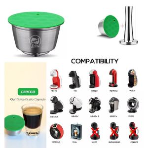 Capsule réutilisable compatible dolce gusto x3 pas cher 