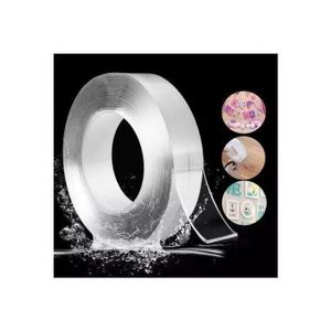 Scotch double face Ivy Grip, Nano PU Gel Pad multi-fonction - 5 mètres