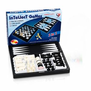 jeu d'échecs 3 en 1 jeux intellectuels – Couleur et designe aleatoire