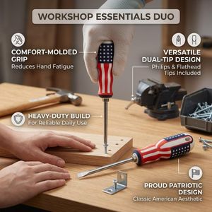 Le set de tournevis indispensable pour la maison et l'atelier