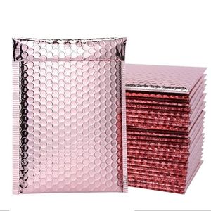 Generic Lot de 10 Enveloppe à Bulles Couleur Rose gold- 25x30cm à