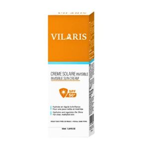 Crème Solaire Invisible SPF 50+ 50ml - Vilaris