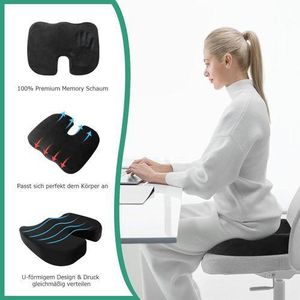 Coussin de siège Orthopédique et Ergonomique Medical pour voiture et chaise