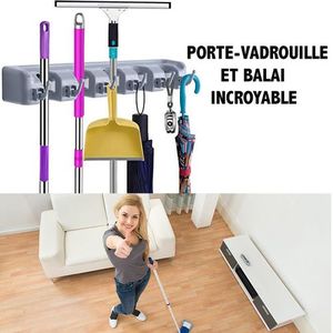 حامل معلق للمكنسة و لأدوات المنزل