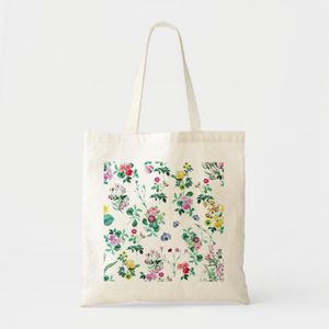 Tote Bag Beautiful Retro Floral Art Unique, haute qualité