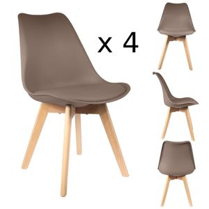 Chaise scandinave patchwork (lot de 2) Cmp