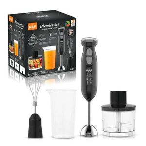 RAF Batteur Mixeur Plongeant 4 en 1 – 340W – 2 Vitesses
