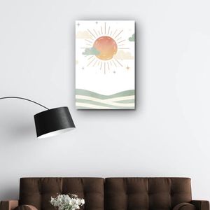 Tableau Décoratif Chambre Enfant - Cadre Mural Design 40x60 cm - Idéal Fille & Garçon - Déco Moderne