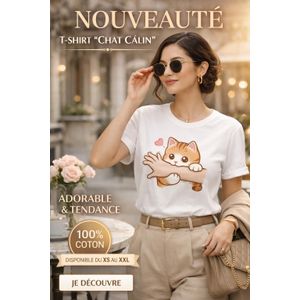 Chat câlin shirt - White