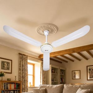 General Ventilateur de plafond  High Technology CF-5603W 56 (142 cm)  3 pales  Blanc  Silencieux et Économique 3