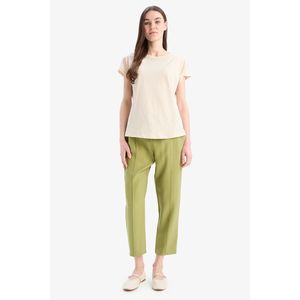 Defacto Pantalon Femme coupe jogger en viscose - Vert - D2573AX.