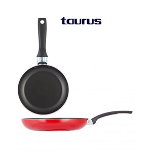 Taurus Poêle rouge  VITAL Anti-Adhésive 20 Cm