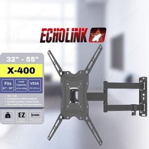 Echolink Support TV Mural 32 – 55 Inclinable, Réglable et Compact 22 k