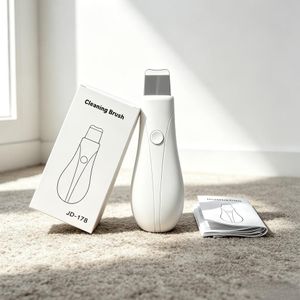Appareil Nettoyant Visage Ultrasonique – Spatule Peau Sonique Exfoliante, Nettoyeur de Points Noirs et Soin du Visage à Domicile