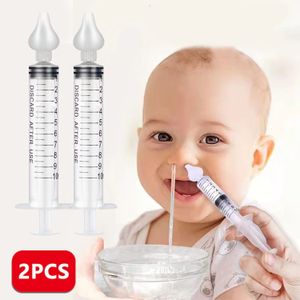 Seringue Nasale Bebe Mouche Bébé 10ml, Kit 6 Seringues + 6 Embouts  Silicone + 2 Brosses De Nettoyage