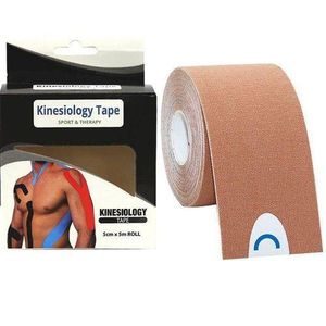 Kinesiology Tape  Bande élastique de Kinésiologie adhésive thérapeutique 2,5 cm x 5 m ROLL
