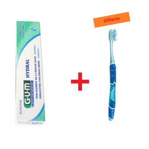 Gum HYDRAL Dentifrice Soulagement de la Bouche Sèche 75ml + BAD Offerte by GUM 