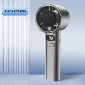 Mini Ventilateur USB Portable M11, vitesses variables jusqu'à 120 et afficheur LED/ couleurs aléatoires 