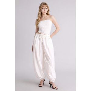 Defacto Pantalon en popeline taille normale Coupe ballon