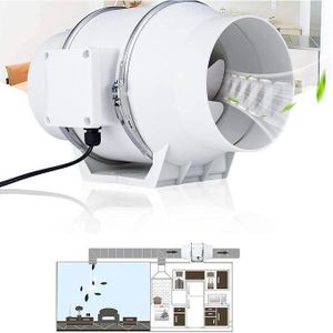 Ventilateur de Ventilation en Ligne – Air Frais et Propre