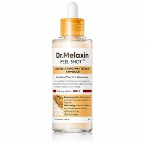 Dr.Melaxin Peel Shot, Exfoliant Rice Ampoule, For All Skin Types, 2.7 fl oz (80 ml)