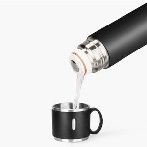 Thermos Isolé au Vide en Acier Inoxydable