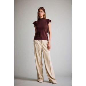 Defacto بنطال واسع الأرجل بخصر عالٍ