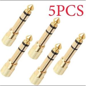 Adaptateur jack audio mâle 6.35mm vers 3.5mm mâle-femelle Audio